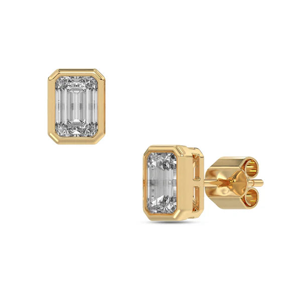 1.50ct Lab-Grown Diamond Earrings in 18ct Yellow Gold