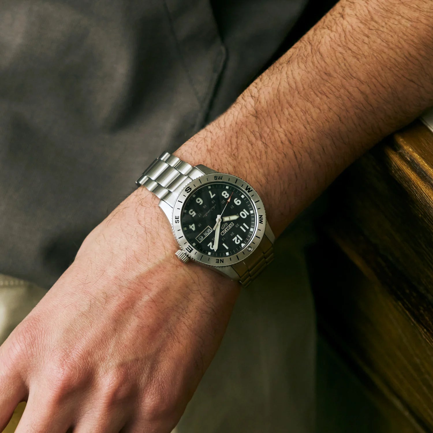 Seiko 5 Sports Field In Camo Black HDB006K1