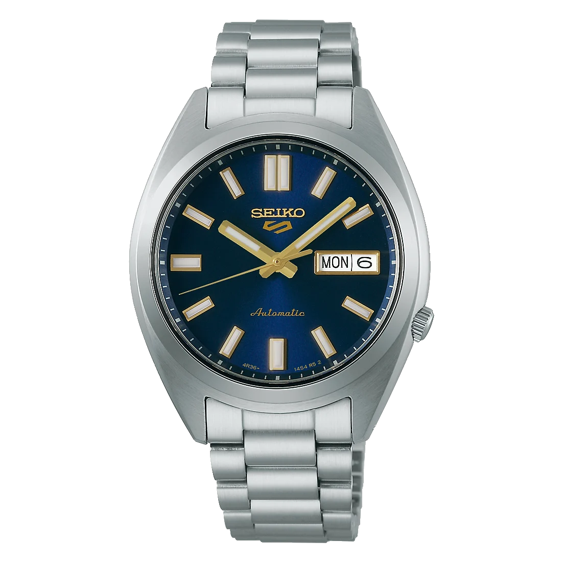Seiko 5 Sports SNXS Vintage Gold Collection - in Blazer Blue Men's Watch SRPL55K1