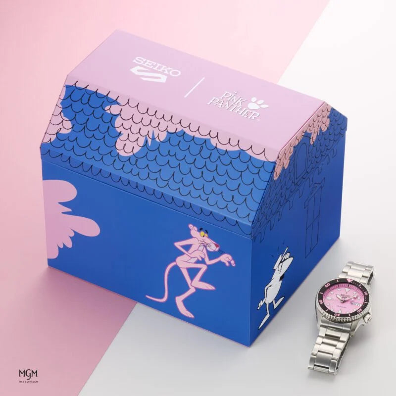 Seiko 5 Sports x Pink Panther LIMITED EDITION SRPM07K1