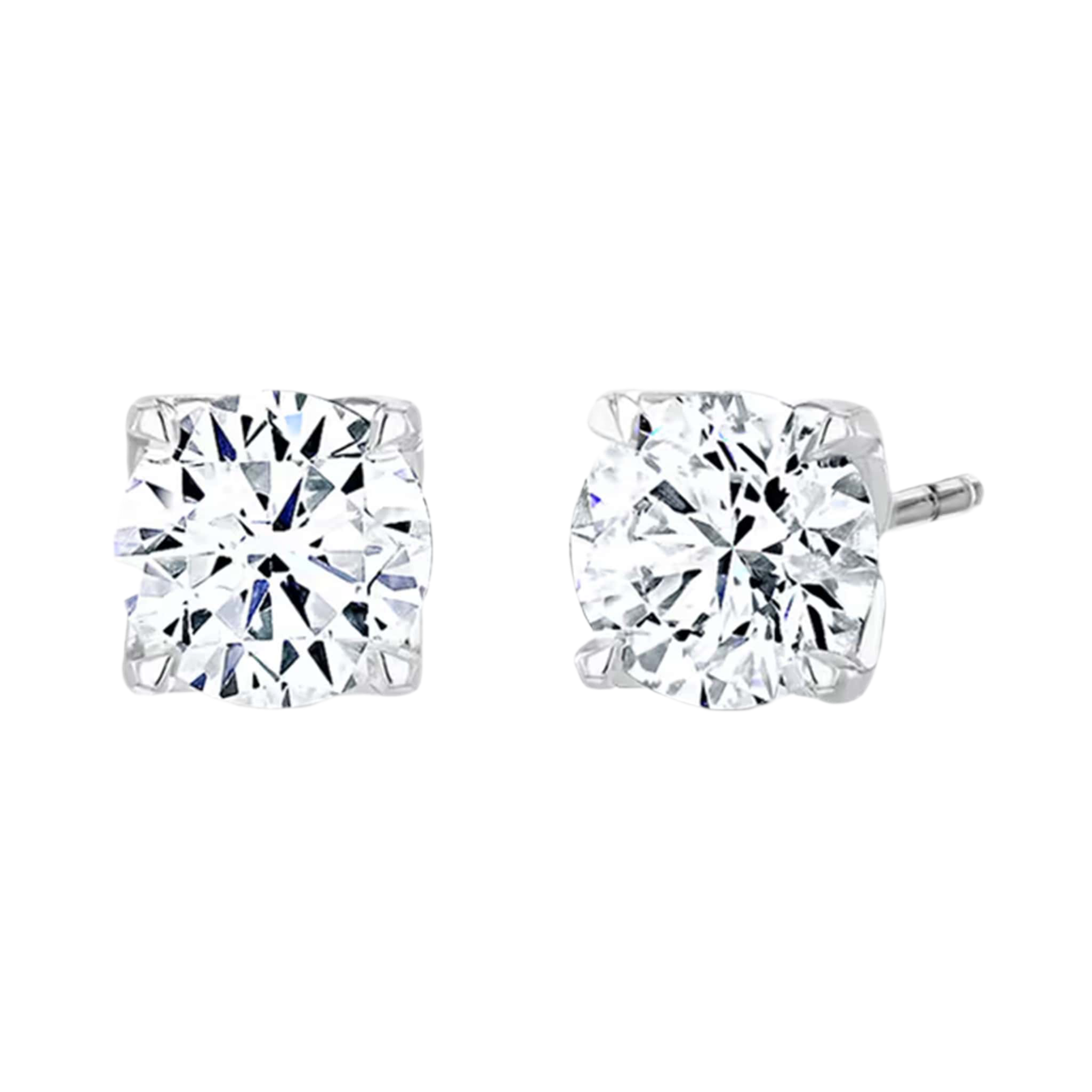 1.00ct Lab-Grown Diamond Earrings in 18ct White Gold