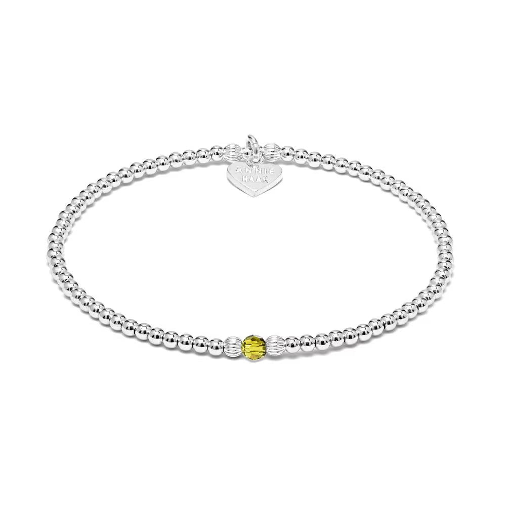 AnnieHaakAsterSilverBracelet-Olivine