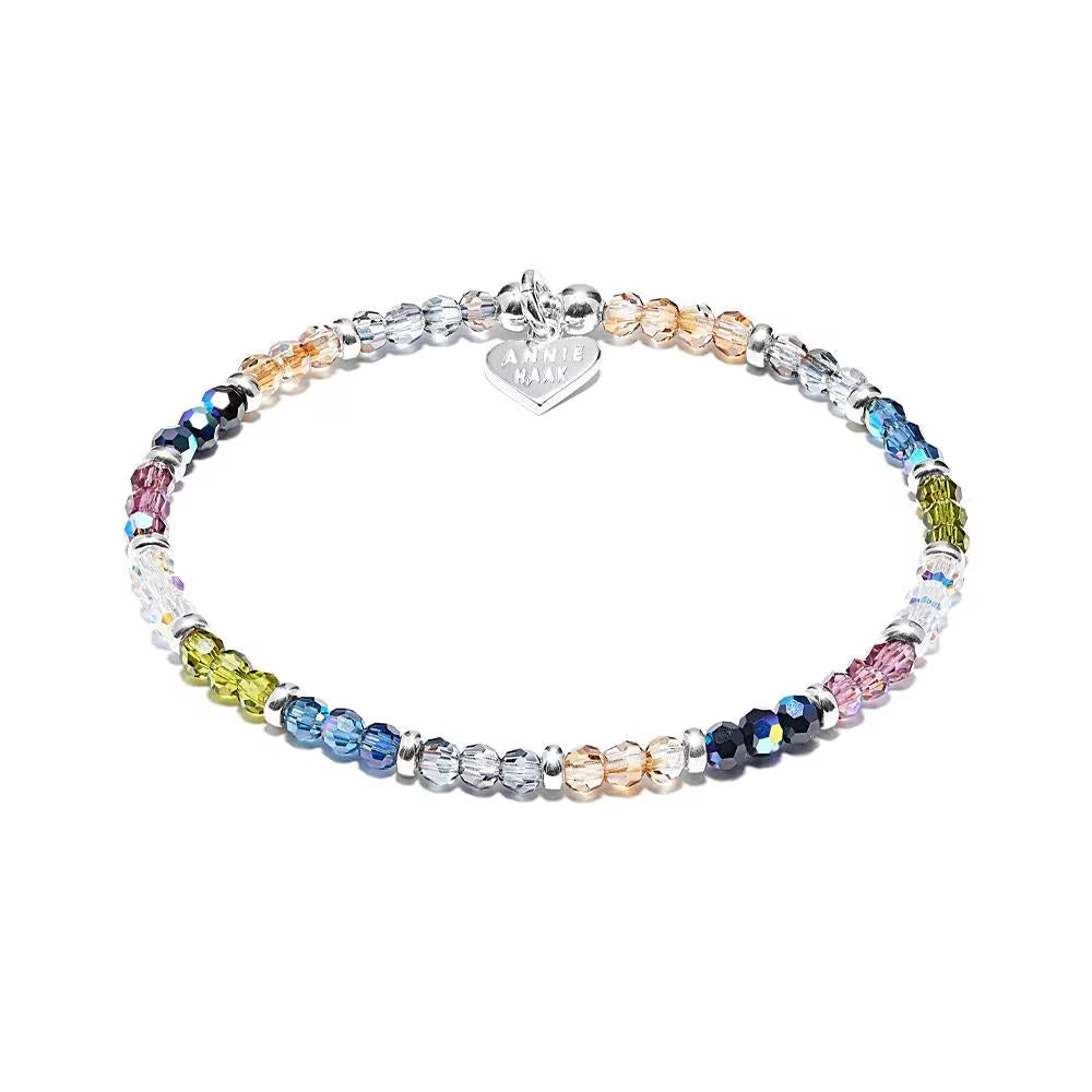 Annie Haak Crystal Shimmer Silver Bracelet