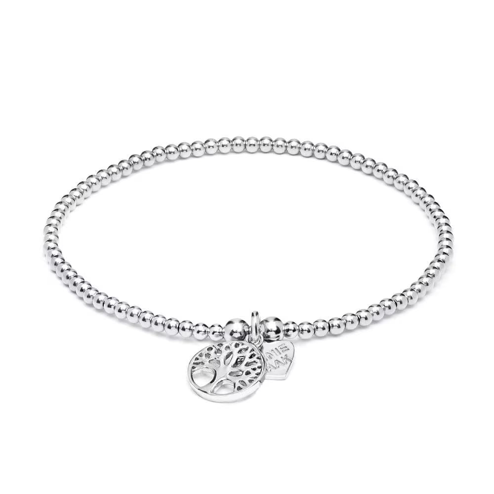 Annie Haak Santeenie Silver Charm Bracelet - Tree of Life