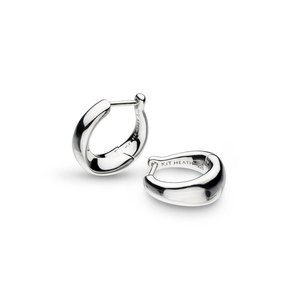 Bevel Cirque Small Huggie Hoop Earrings