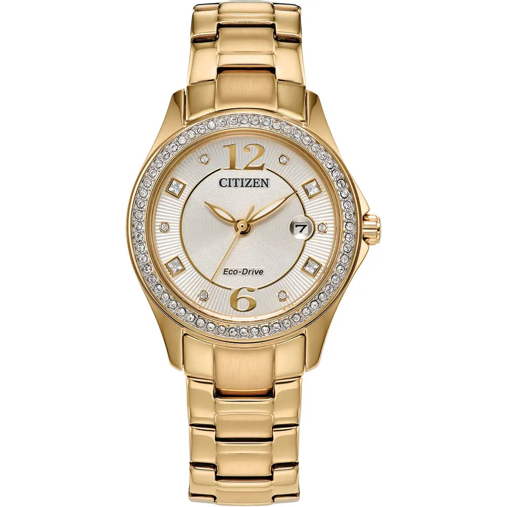 Citizen Ladies Silhouette Crystal Watch FE1147-79P