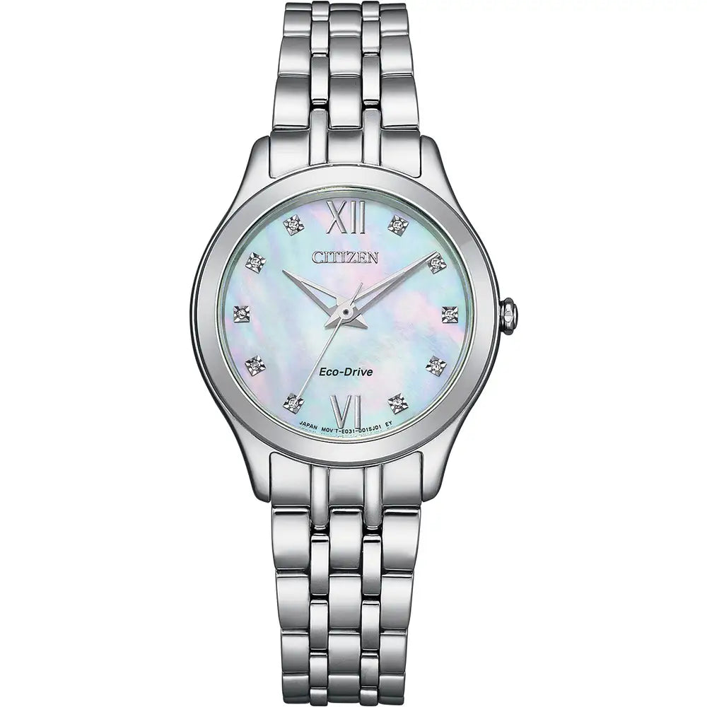 Citizen Ladies Silhouette Diamond Watch EM1010-51D