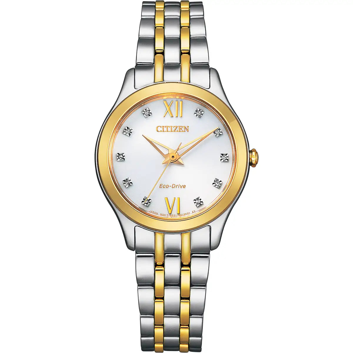 Citizen Ladies Silhouette Diamond Watch EM1014-50A