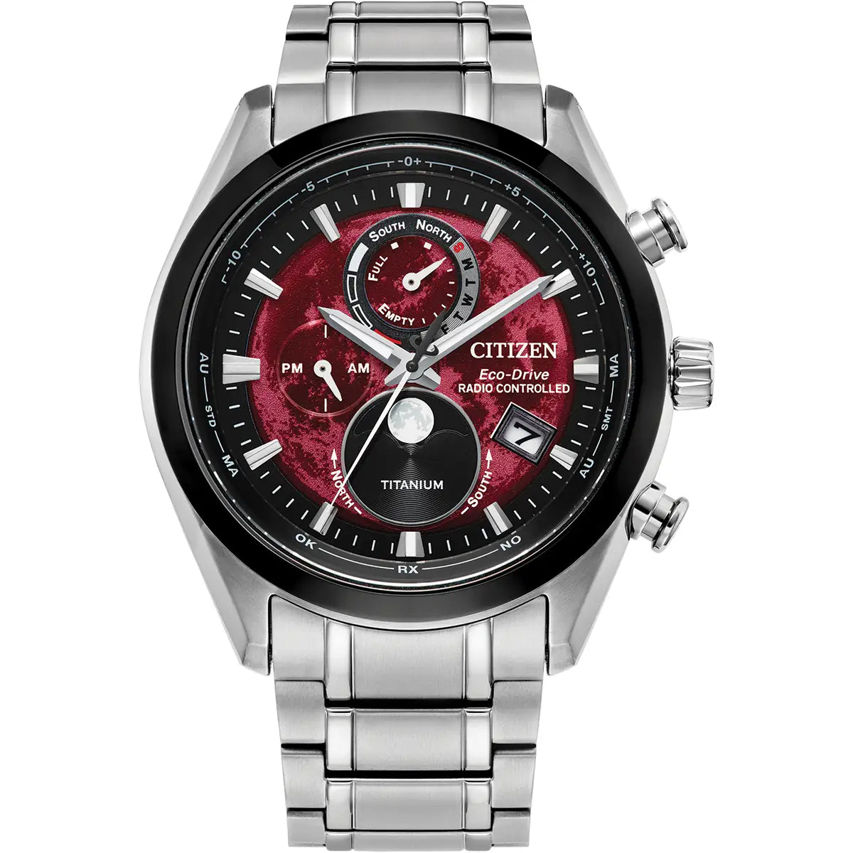 Citizen 'Tsuki-Yomi' Radio-Controlled Moonphase BY1018-55X