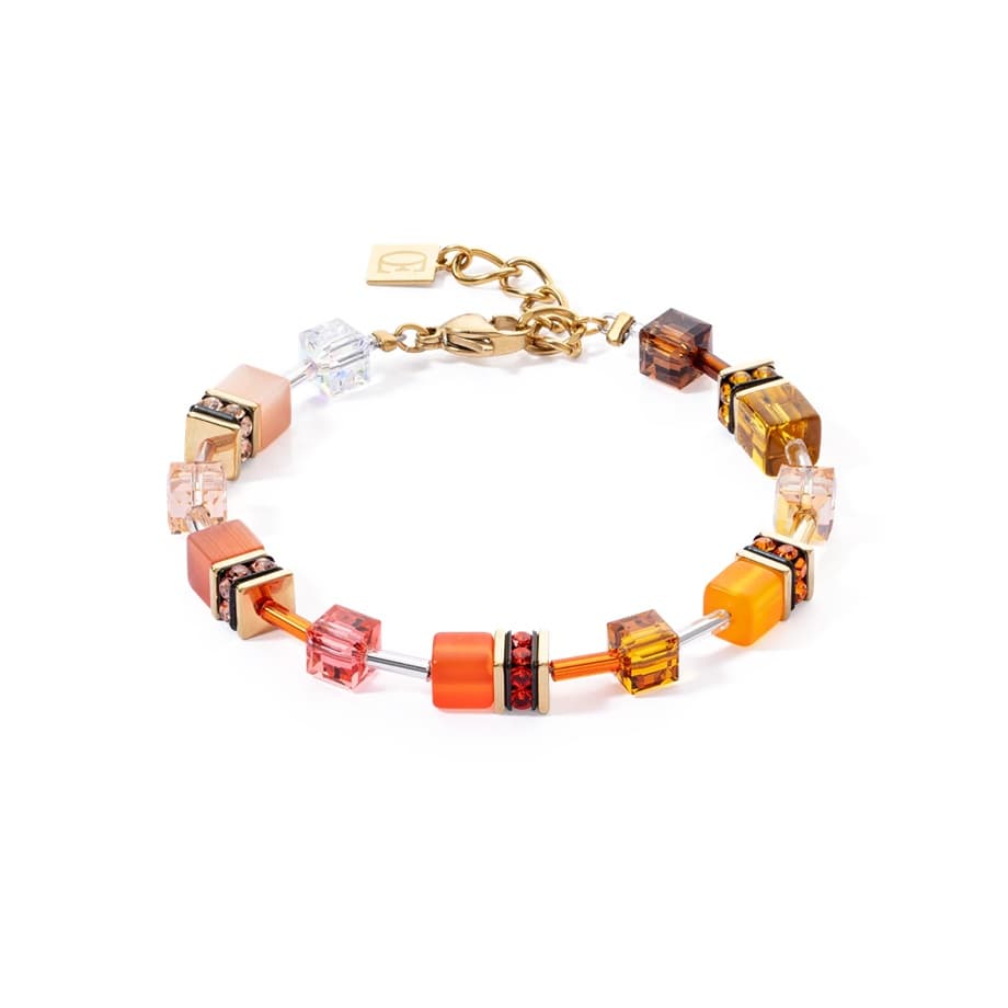 Coeur De Lion GeoCUBE® Iconic Bracelet Sunset Gold