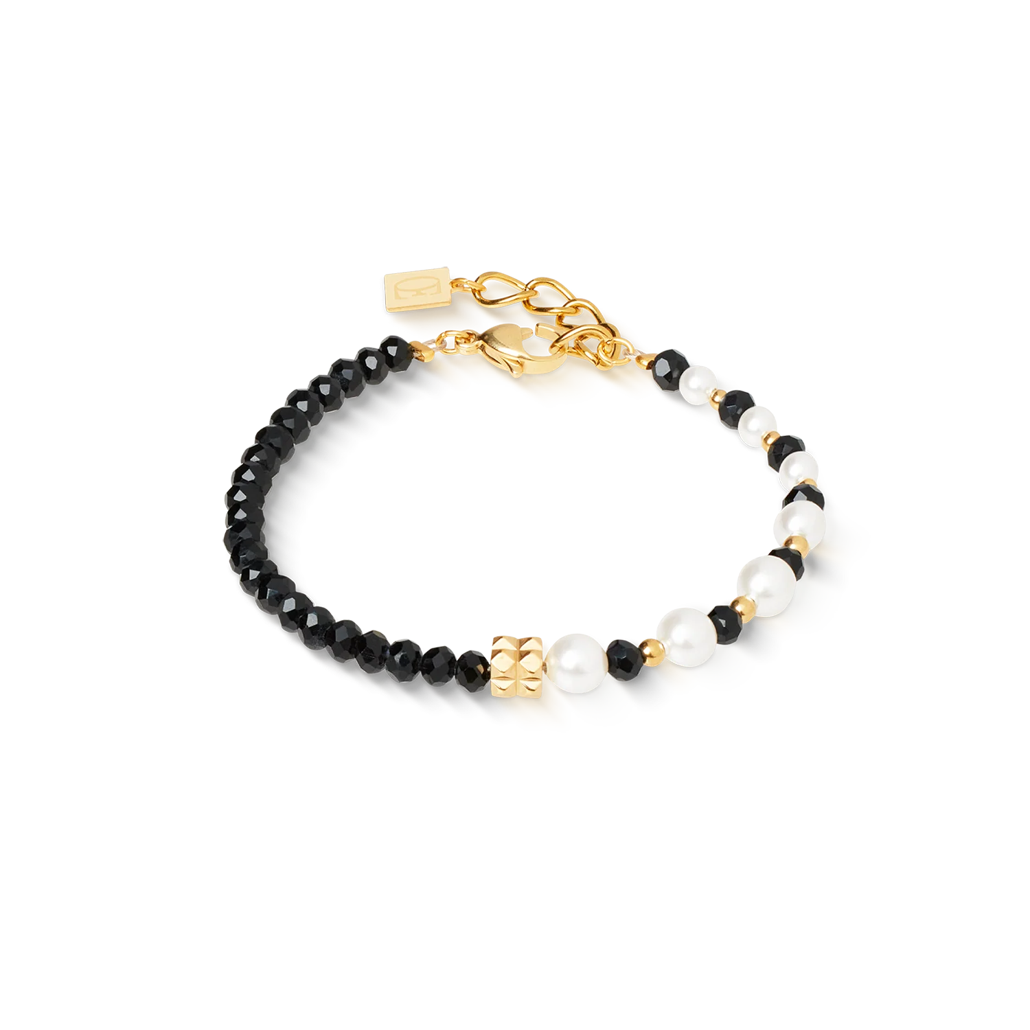 Coeur De Lion Trinity Spikes Gold Bracelet