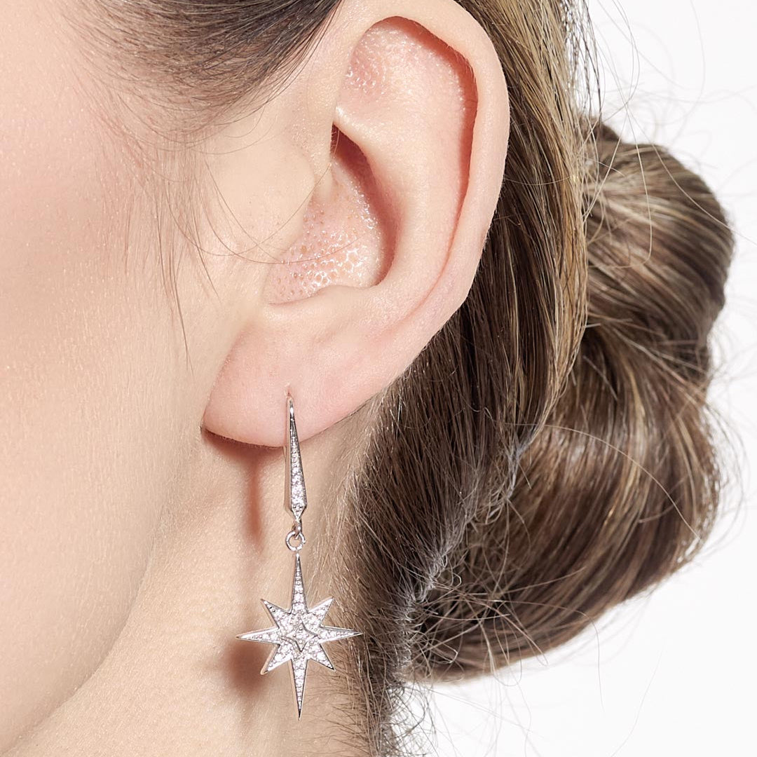 Kit Heath Céleste North Star Drop Earrings