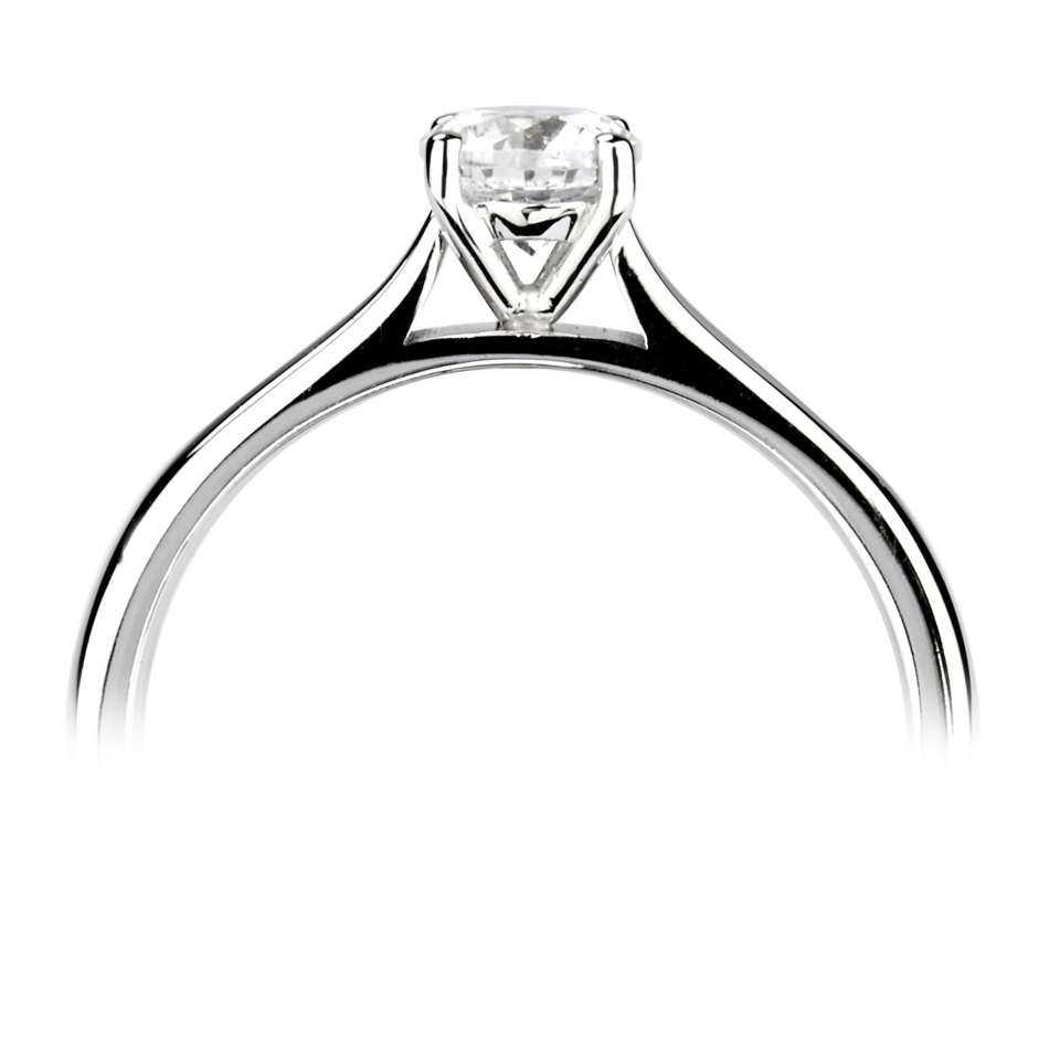 Round Brilliant Cut 0.50ct Diamond Solitaire Ring