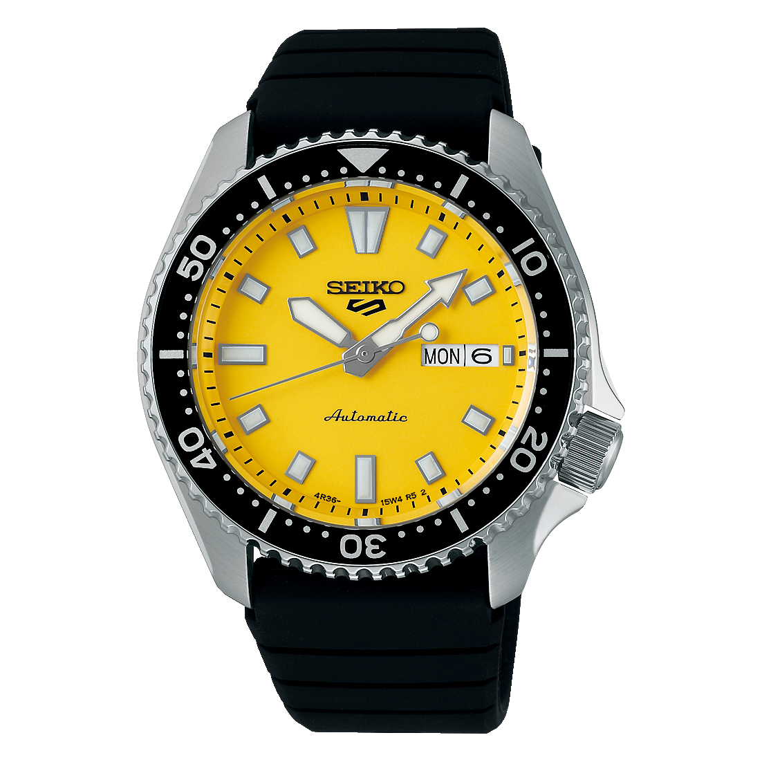 Seiko 5 Sports SKX Redux in Ki-iro Yellow Men's Watch SRPL87K1