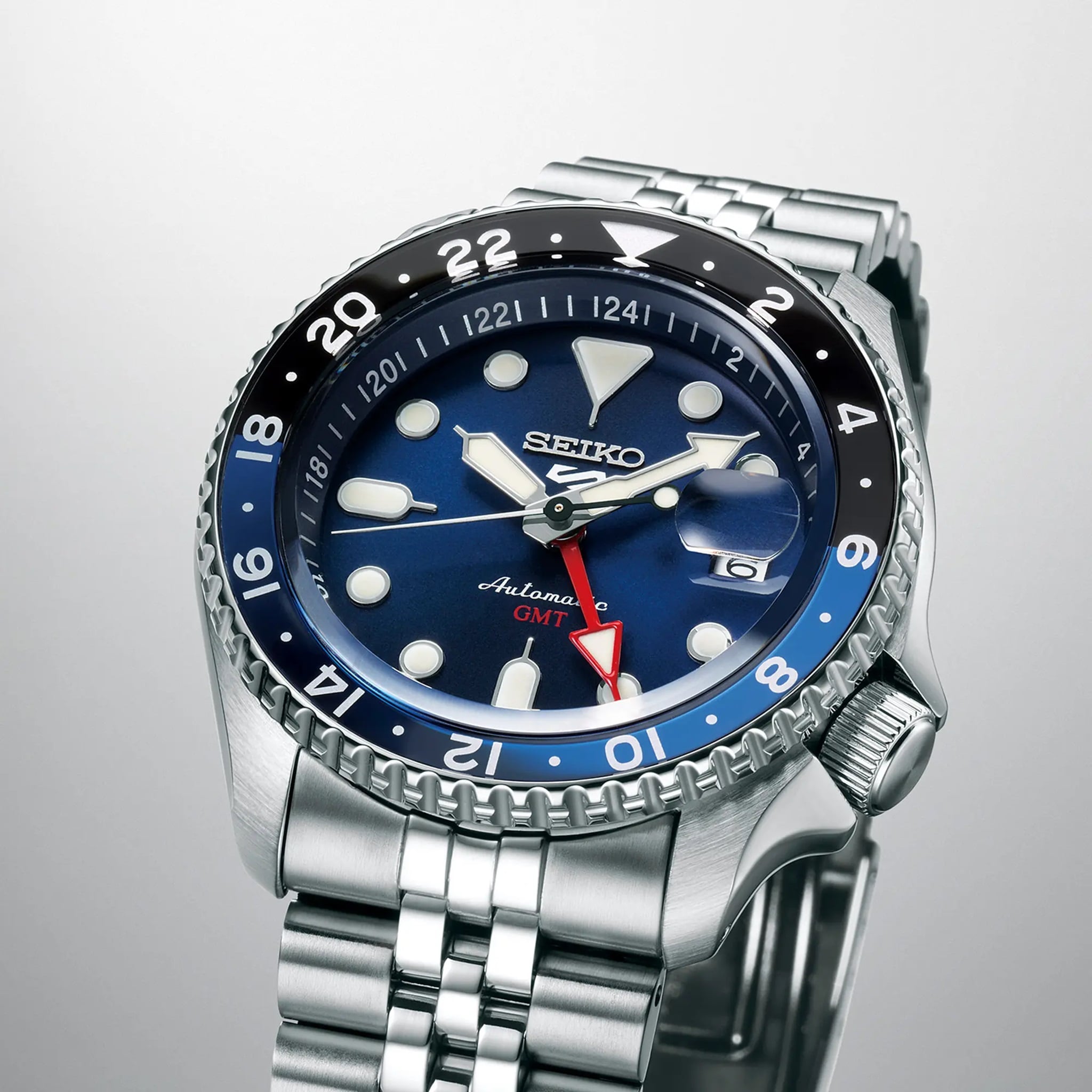 Seiko 5 Sports ‘Blueberry’ GMT Mens Watch SKX003K1