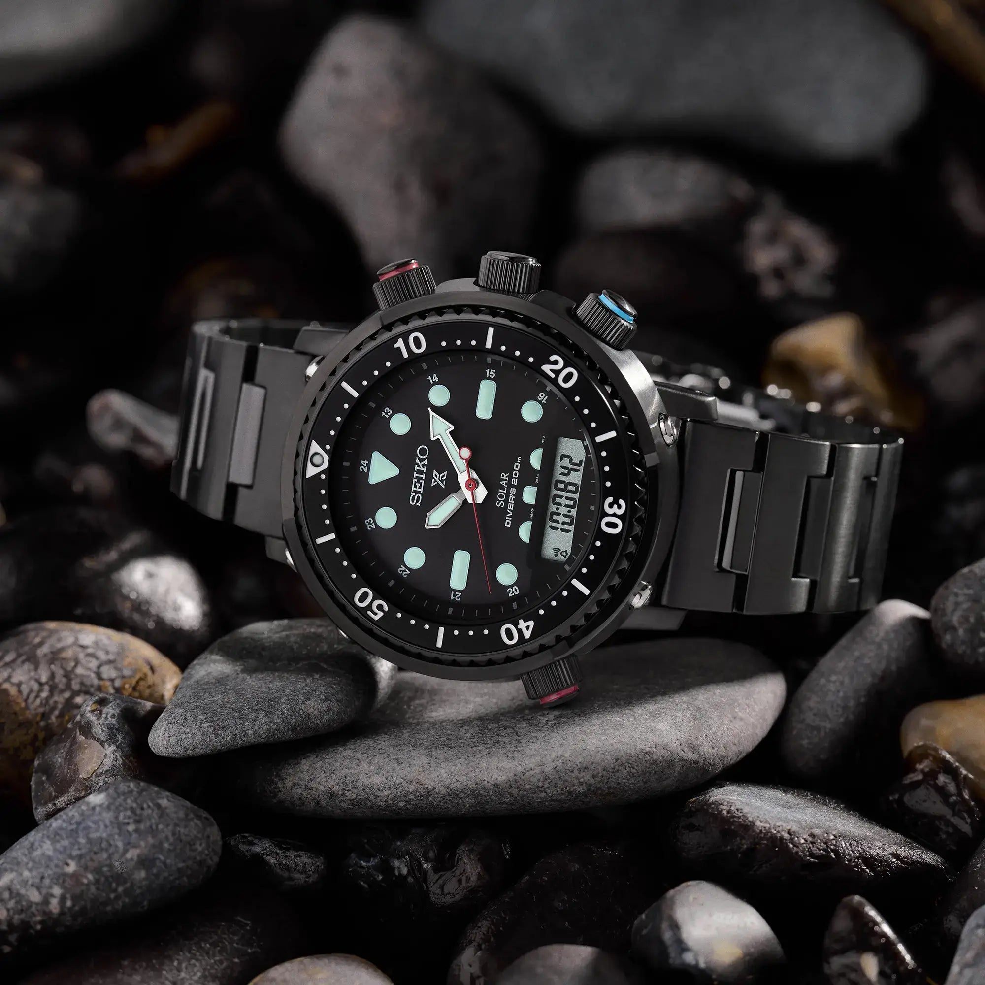 Seiko Prospex Solar ‘Commando Arnie’ Hybrid Diver’s 40th Anniversary Watch SNJ037P1