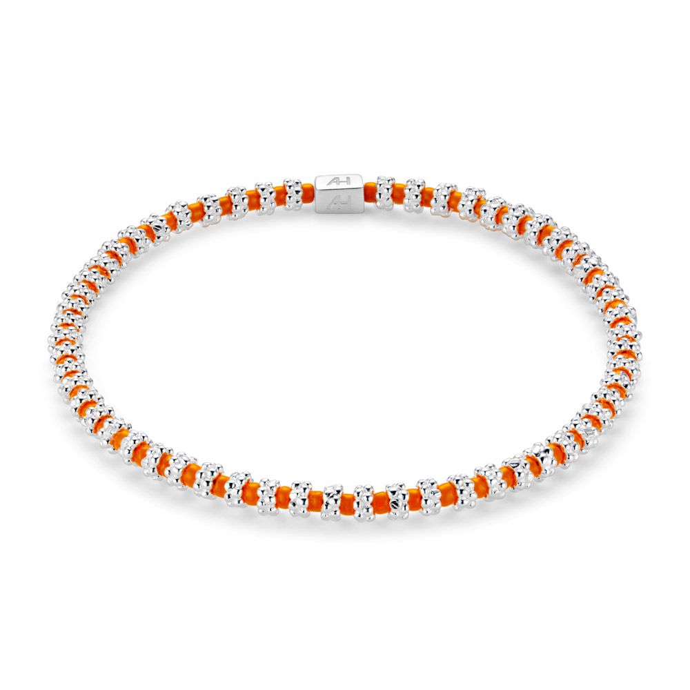 Annie Haak Mini Ria Silver Bracelet – Orange
