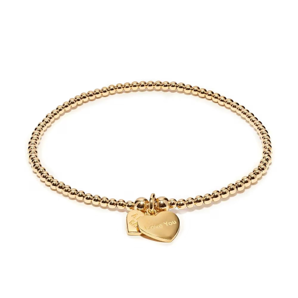 Annie Haak Santeenie Gold Plated Charm Bracelet – Love You