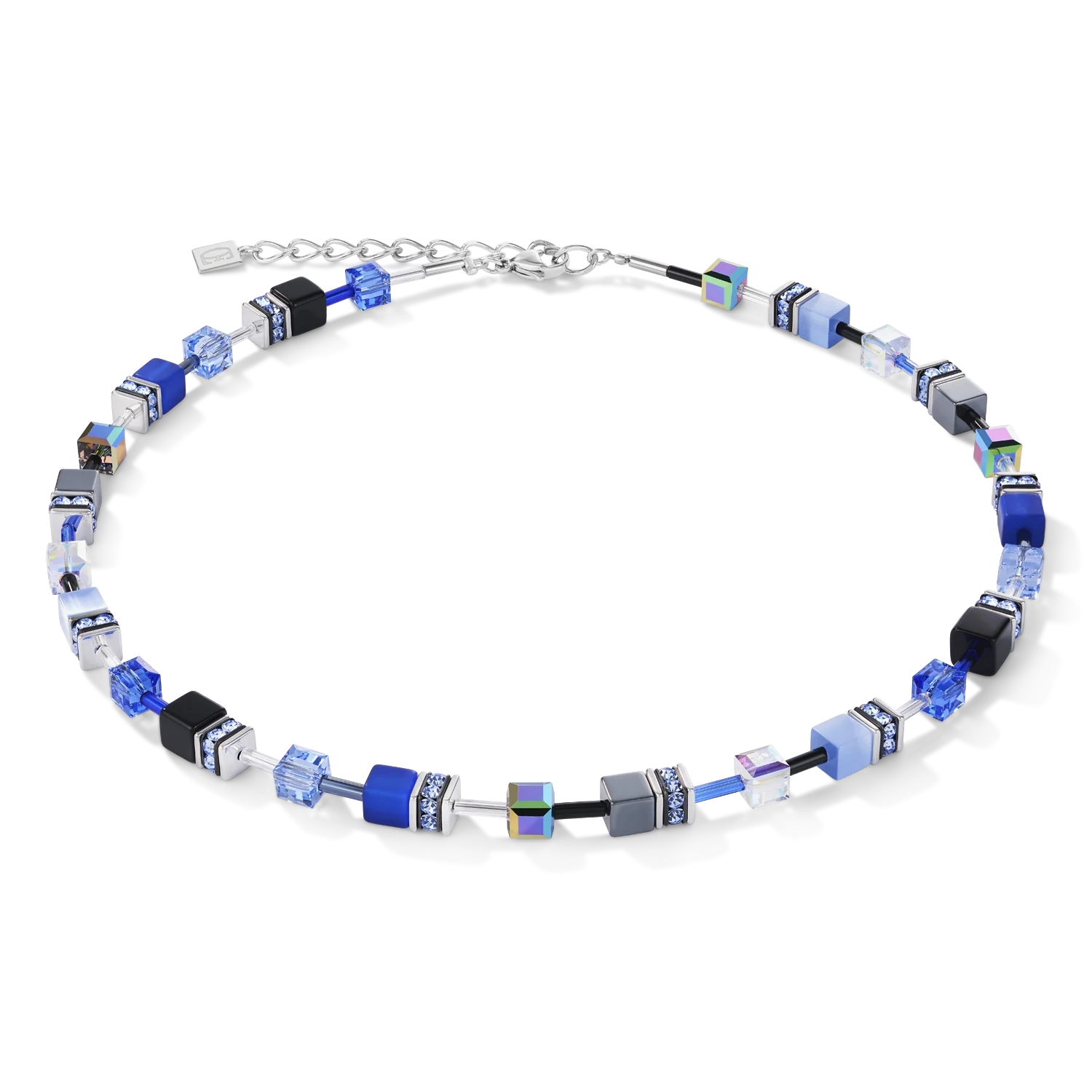 Coeur De Lion GeoCUBE® Cobalt Blue Necklace